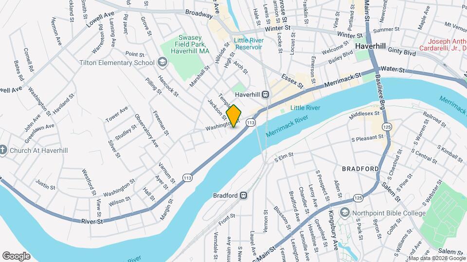 254 Washington St Map and Location Details