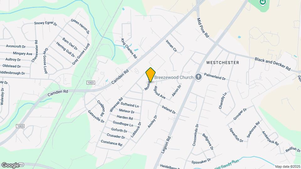 3205 Nontucket Ln Map and Location Details