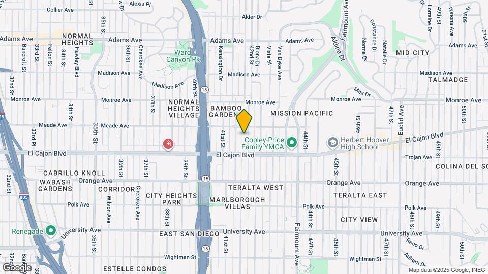 4360 42nd St Map and Location Details