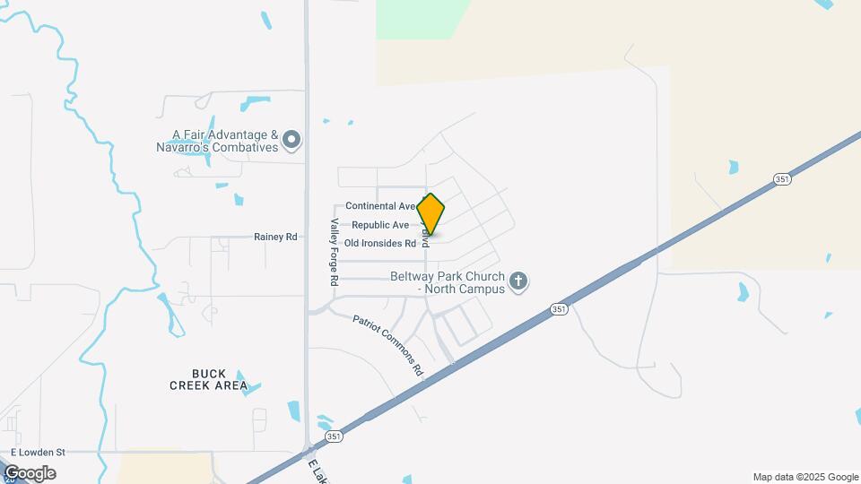 2338 Old Ironsides Rd Map and Location Details