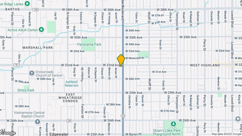 3125 Sheridan Boulevard Mapa y Detalles de la Ubicación