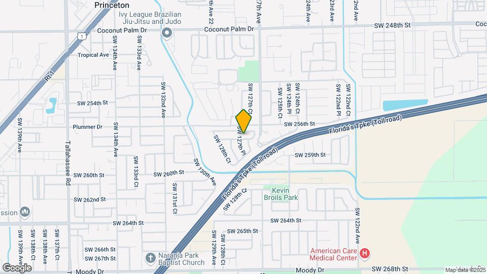12769 SW 257th St Map and Location Details