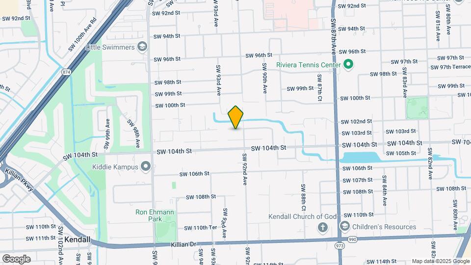 9220 SW 102nd St Map and Location Details