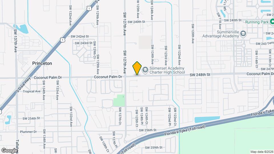 12456 SW 248th St Mapa y Detalles de la Ubicación