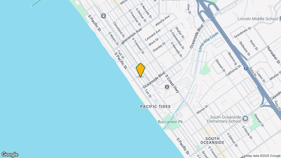 1108 Tait St Map and Location Details