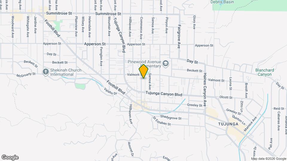 10042 Commerce Ave Map and Location Details