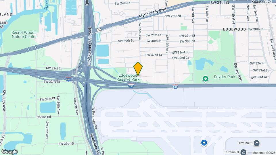 3331 SW 15th Ave Map and Location Details