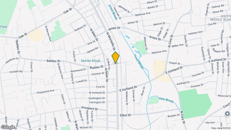 560 N Montello St, Unit Apt 1 Map and Location Details