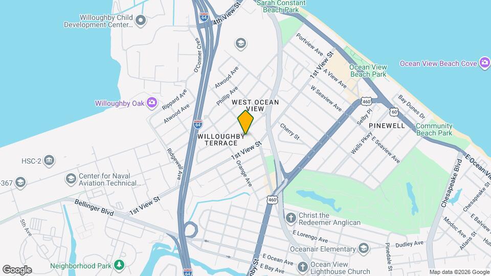 9334 Peachtree St, Unit B Map and Location Details