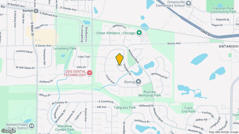 503 Harbor Terrace Map and Location Details