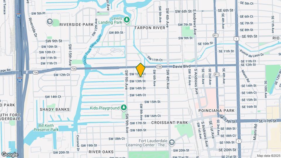 811 SW 13th St Map and Location Details