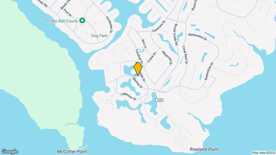 1204 Harbourside Dr Map and Location Details