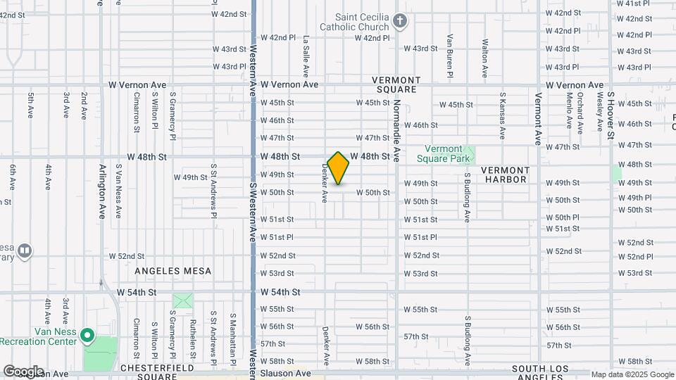 1509 W 50th St Mapa y Detalles de la Ubicación