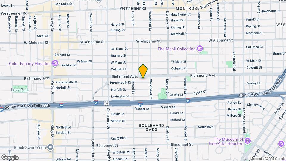 1826 Portsmouth St Map and Location Details