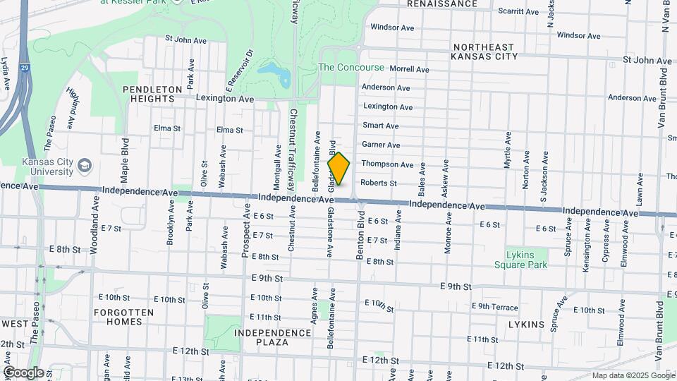 531-533 Gladstone Blvd Map and Location Details