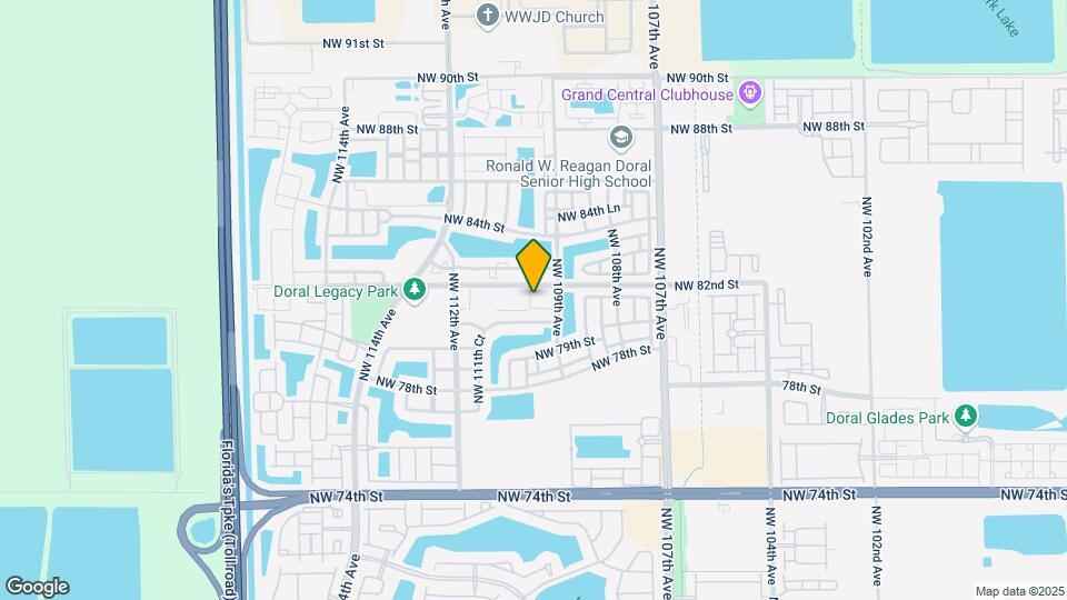 10950 NW 82nd St Map and Location Details