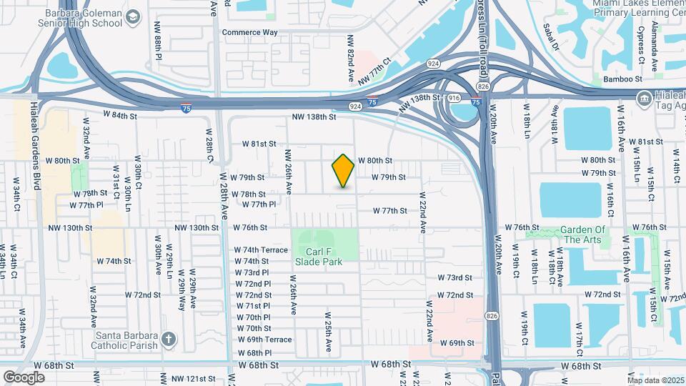 2437 W 78th St Map and Location Details