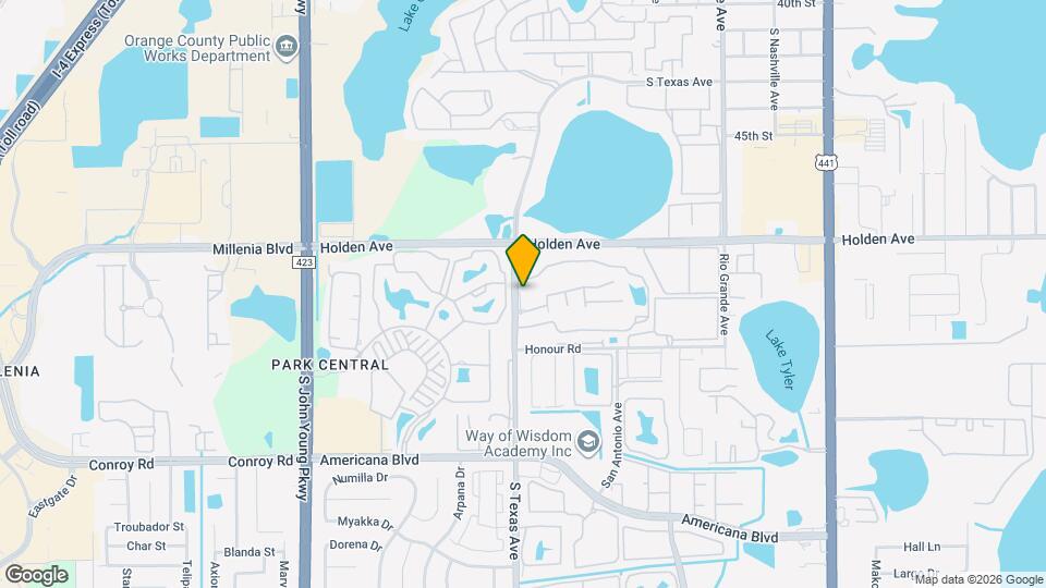 4701 S Texas Ave Map and Location Details