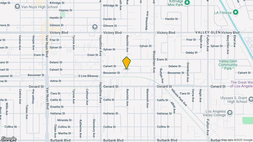 13901 Bessemer St Map and Location Details