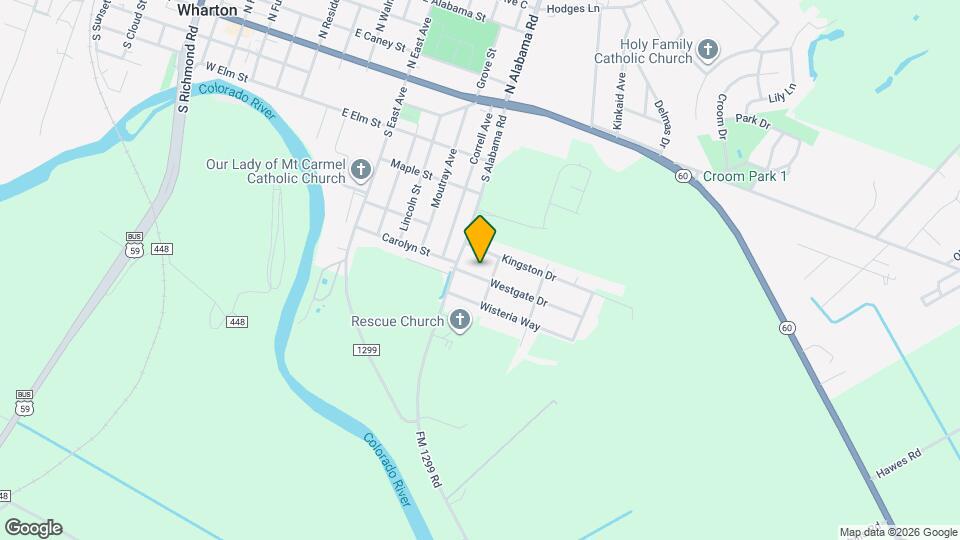 1121 Westgate Dr Map and Location Details