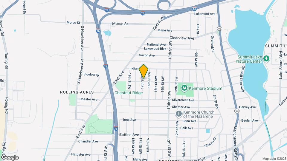1881 17th St SW Map and Location Details
