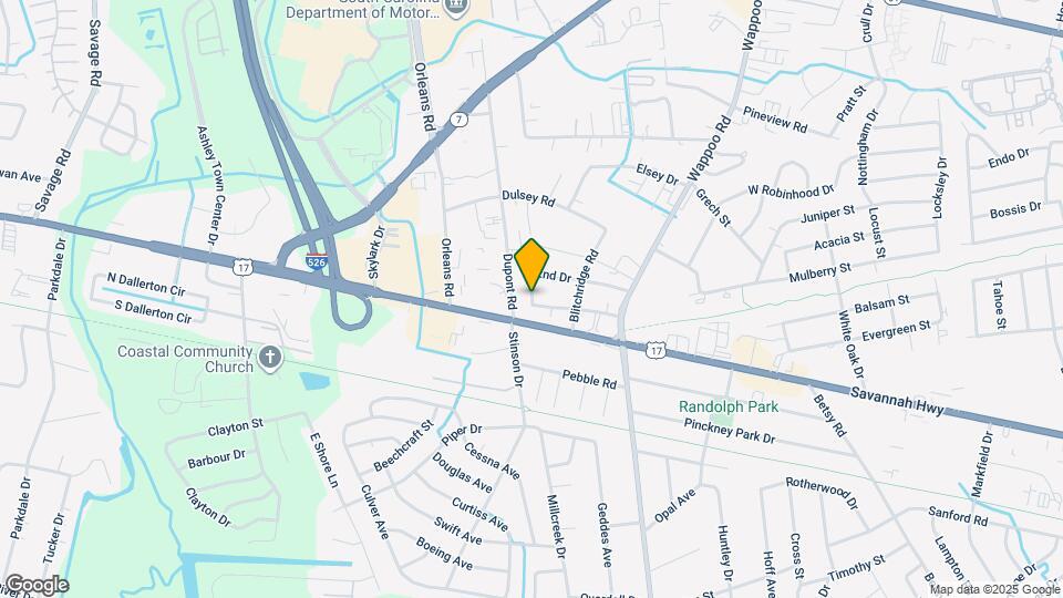 617 End Dr Map and Location Details