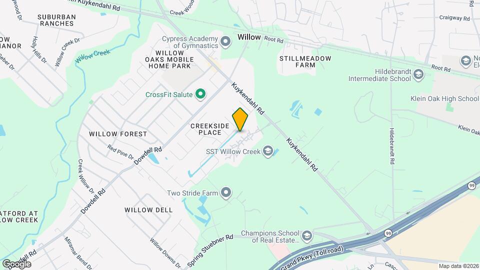 7930 Spring Village Dr Map and Location Details