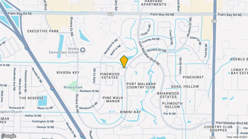 1241 Riviera Dr NE Map and Location Details