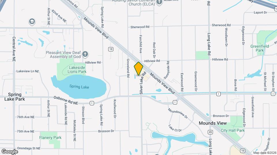 7750 Silver Lake Rd Map and Location Details