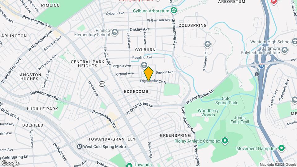 2851 Edgecombe Cir N Map and Location Details