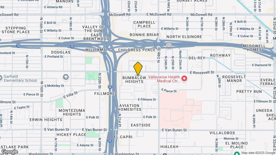 907 N 22nd Pl-Unit -3 Map and Location Details