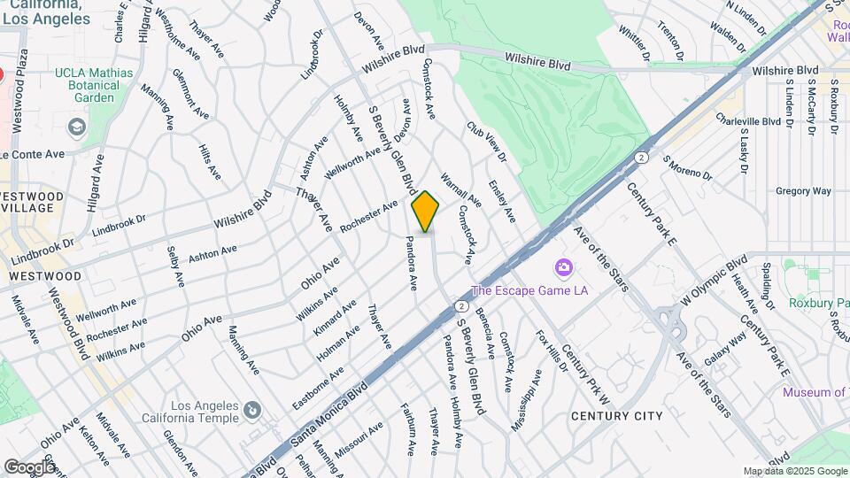 1539 Woodruff Ave Mapa y Detalles de la Ubicación