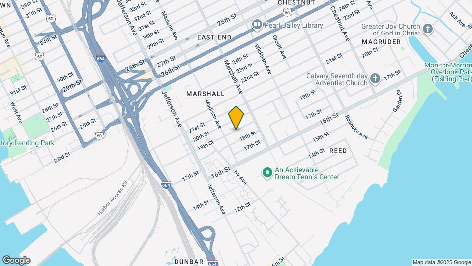 726 19th St Map and Location Details