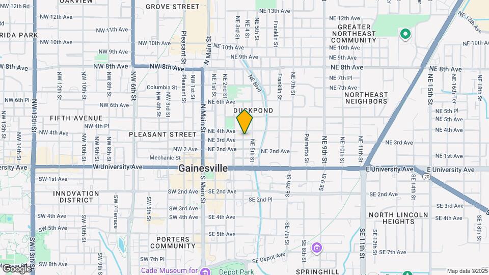 305 NE 4 St Mapa y Detalles de la Ubicación