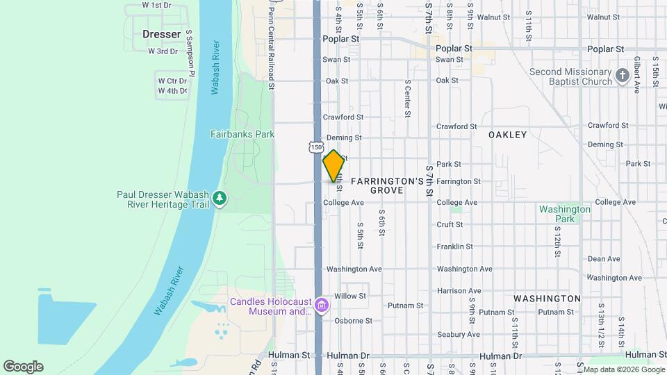 1011 S 4th St Map and Location Details