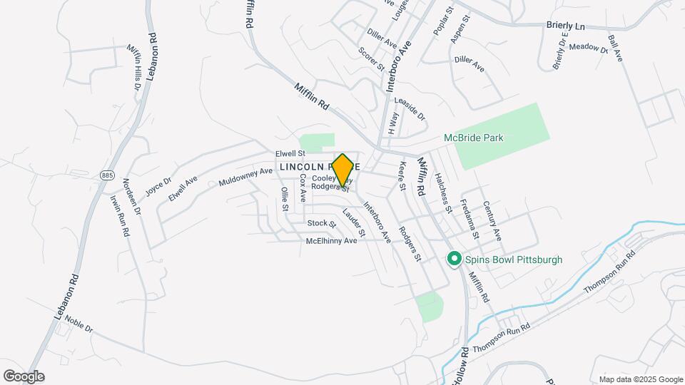 1218 Rodgers St Map and Location Details