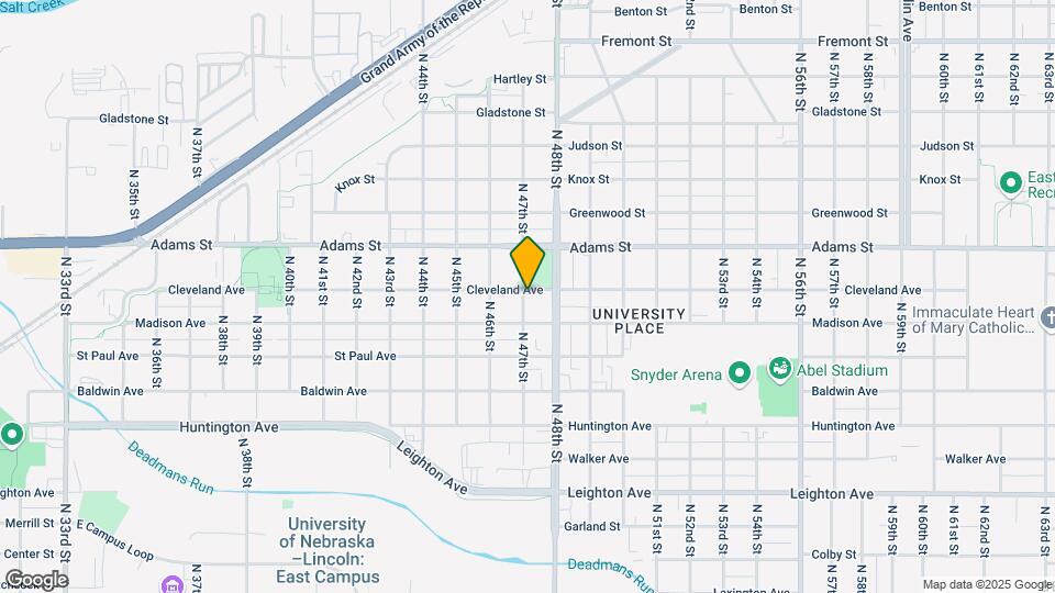 2838 N 47th St Map and Location Details