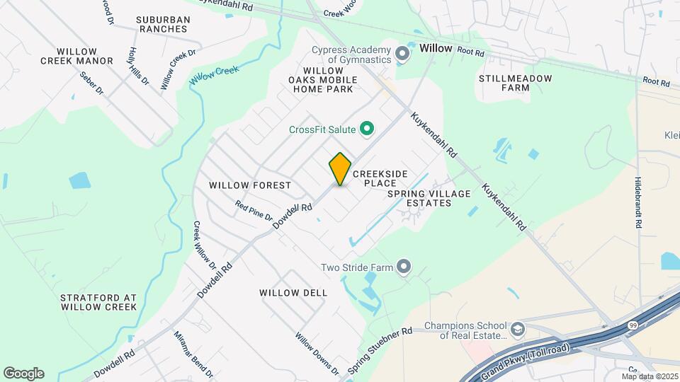 22927 Lily Creek Dr Map and Location Details