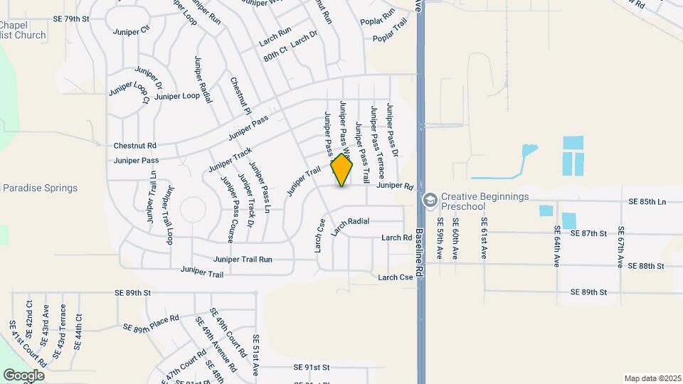 8858 Juniper Rd Map and Location Details