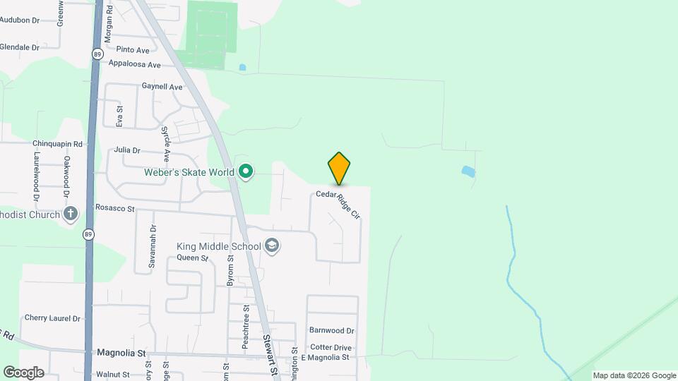 6879 Cedar Ridge Cir Map and Location Details