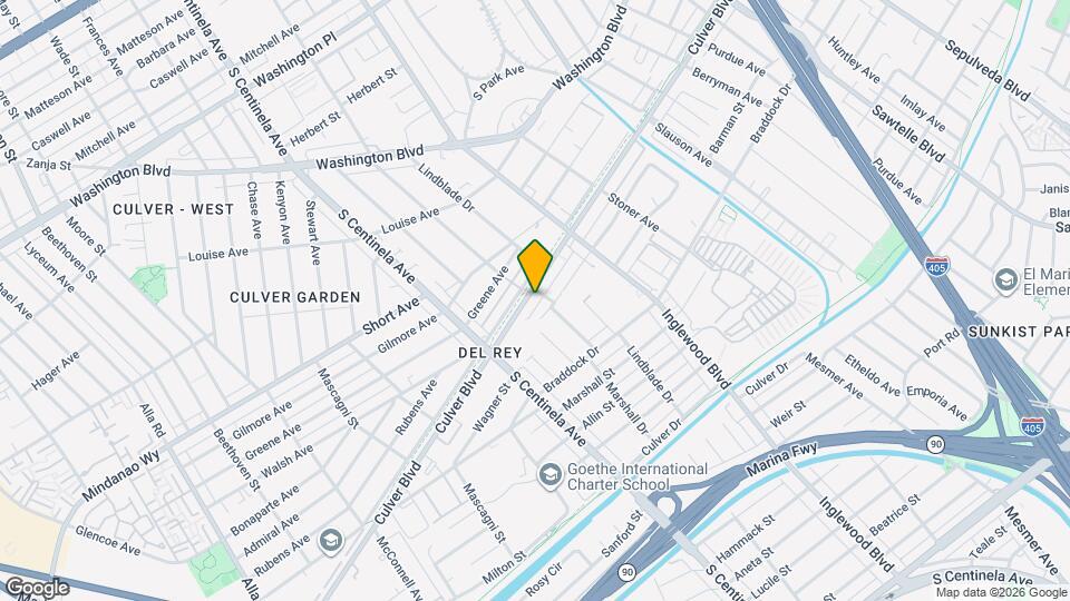 12210 Culver Blvd Map and Location Details