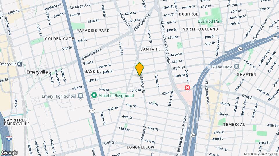 5421 Market St Map and Location Details