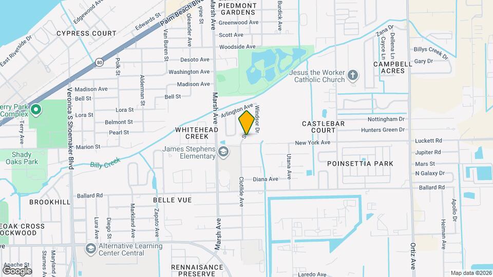 1153 Sumter Dr Mapa y Detalles de la Ubicación