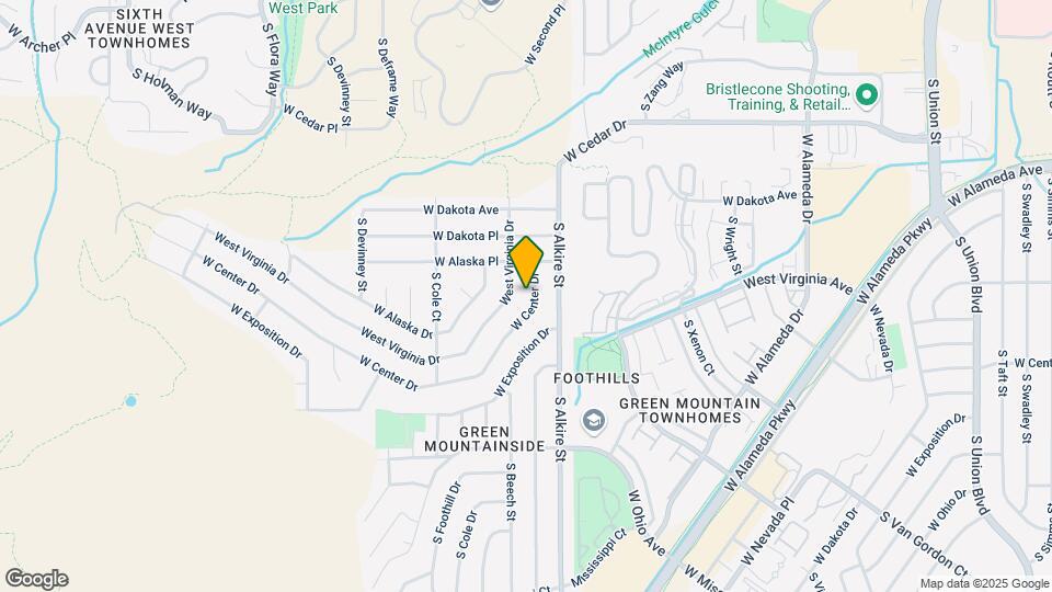 13285 W Center Dr Mapa y Detalles de la Ubicación