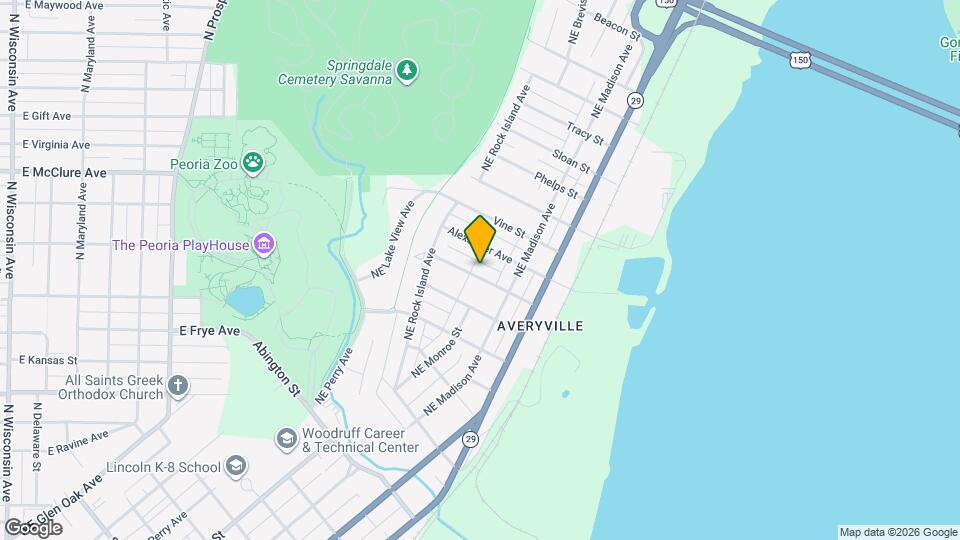 602 Haungs Ave Map and Location Details