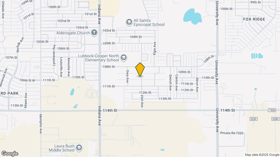 3102 110th St Map and Location Details