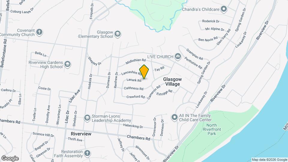 308 Lanark Rd Map and Location Details