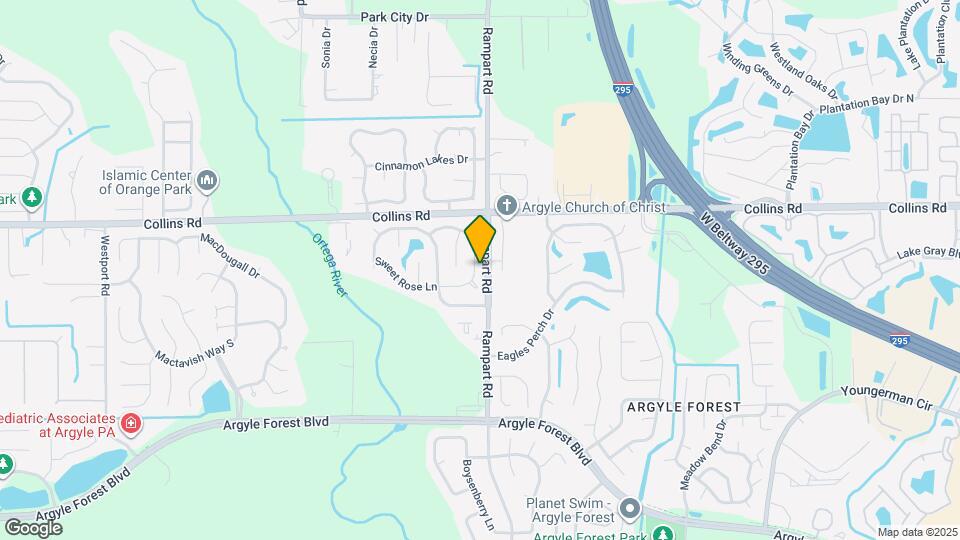 7969 Sweet Rose Ln E Map and Location Details