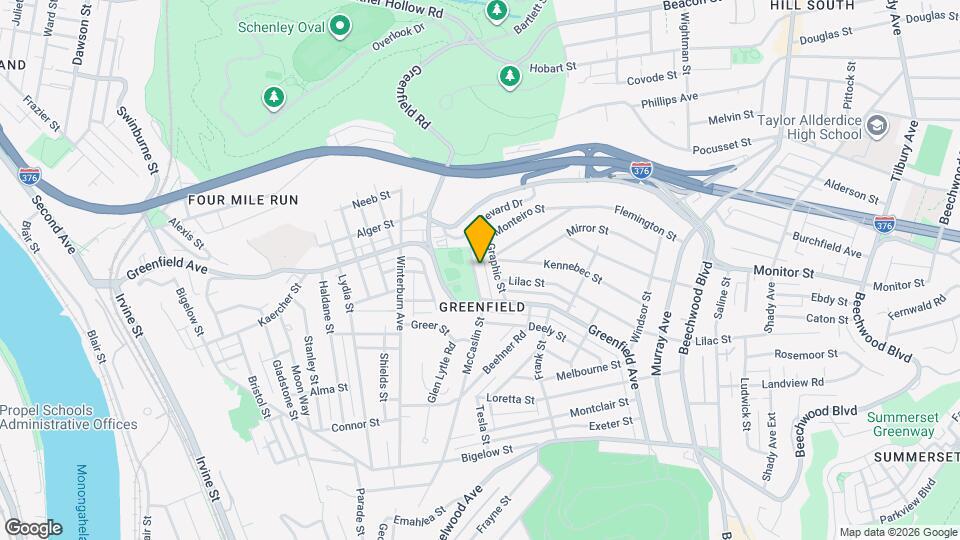 725 McCaslin St, Unit 725 Map and Location Details