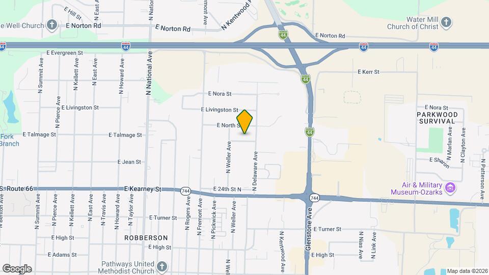 1531 E Talmage St Mapa y Detalles de la Ubicación